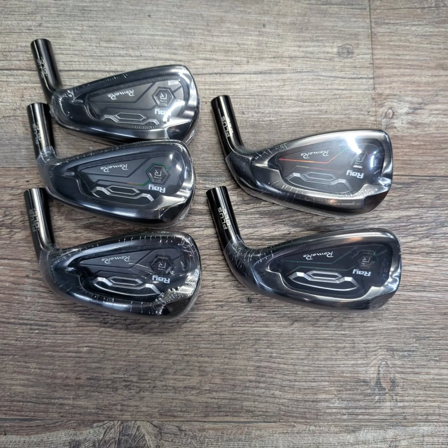 ロマロ　Ray TYPE R PLUS DLCアイアン　BL...